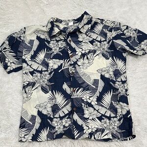 🕯️ Palmwave Hawaii Button Up Shirt